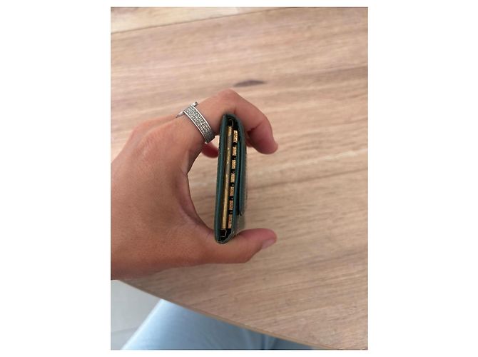 Louis Vuitton Epi Schlüsselhalter Grün - Ansicht 4