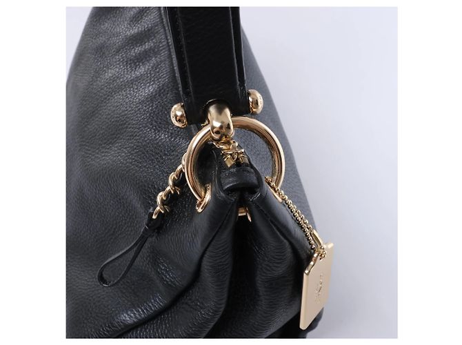 Coach Mia Lederschultertasche in Schwarz - Ansicht 5