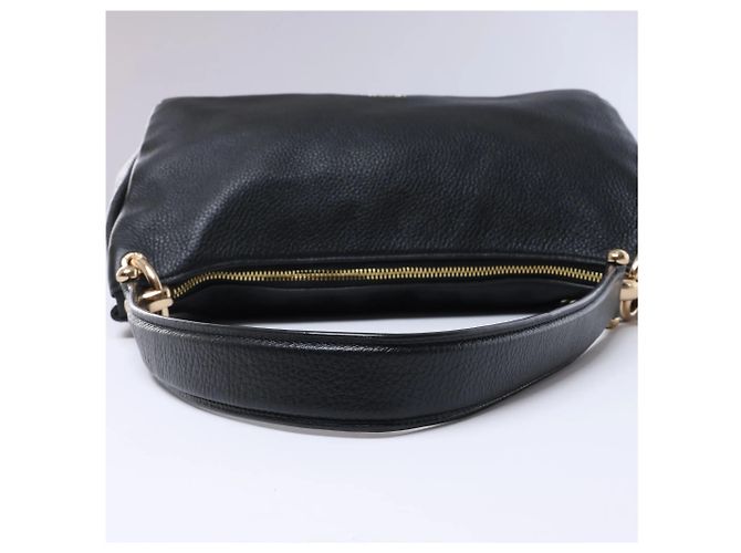 Coach Mia Lederschultertasche in Schwarz - Ansicht 6