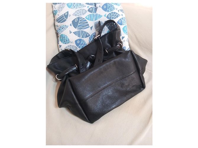 Borsa a spalla Karl Lagerfeld in pelle nera Nero - vista 5