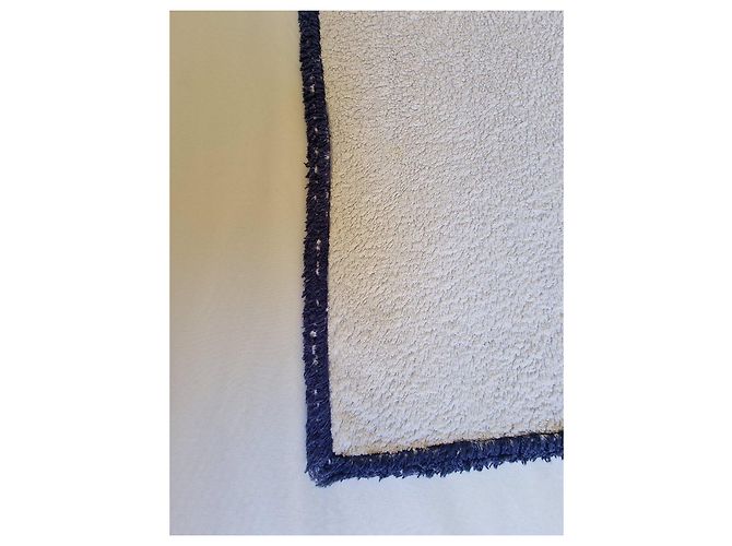 Timeless Toalla de playa Chanel 1994 Karl Lagerfeld Castaño Negro Blanco Azul Multicolor - vista 9