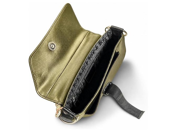 Saddle Dior Hardcore Trotter Extra Mini Tasche Grün Schwarz Silber Hardware - Ansicht 10