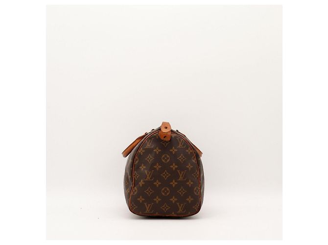 Bolsa Louis Vuitton Speedy 30 Monogram Canvas Marrom Monograma - vista 3