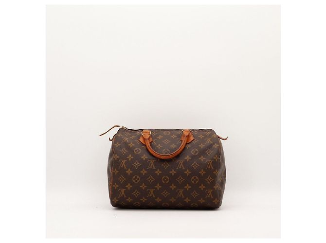Bolsa Louis Vuitton Speedy 30 Monogram Canvas Marrom Monograma - vista 4