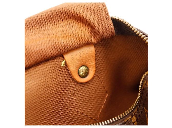 Bolsa Louis Vuitton Speedy 30 Monogram Canvas Marrom Monograma - vista 8
