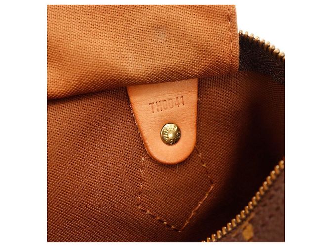 Borsa Louis Vuitton Speedy 30 Monogram Canvas Marrone Monogramma - vista 8