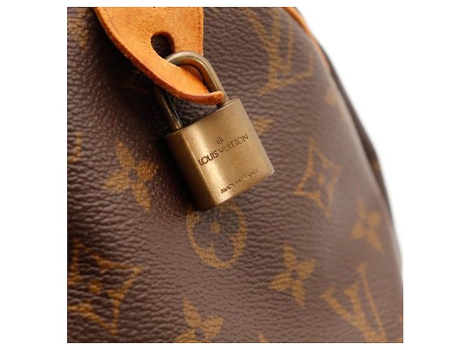 Borsa Louis Vuitton Speedy 30 Monogram Canvas Marrone - vista 10