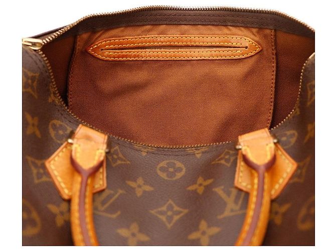 Borsa Louis Vuitton Speedy 30 Monogram Canvas Marrone - vista 7