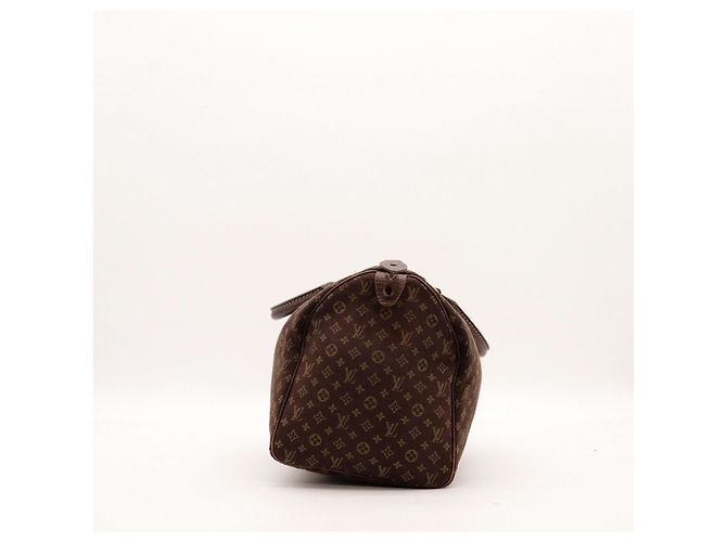 Borsa Louis Vuitton Speedy 30 Monogram Canvas Marrone - vista 3