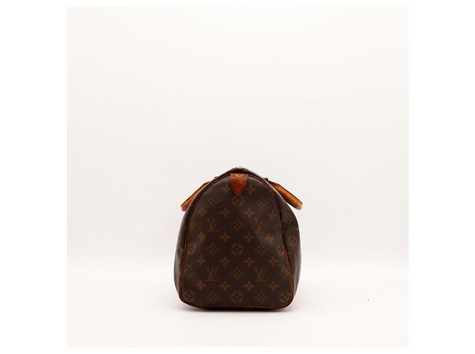 Borsa Louis Vuitton Speedy 30 Monogram Canvas Marrone Monogramma - vista 5