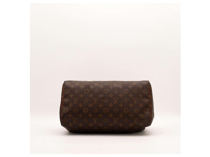 Borsa Louis Vuitton Speedy 30 Monogram Canvas Marrone Monogramma - vista 6