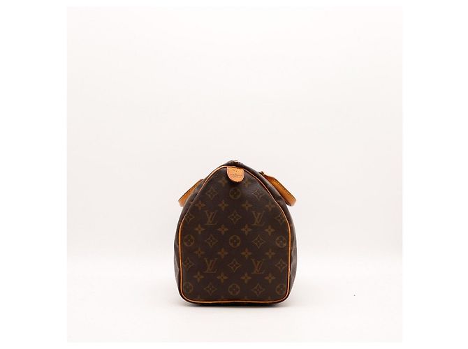 Borsa Louis Vuitton Speedy 30 Monogram Canvas Marrone Monogramma - vista 5