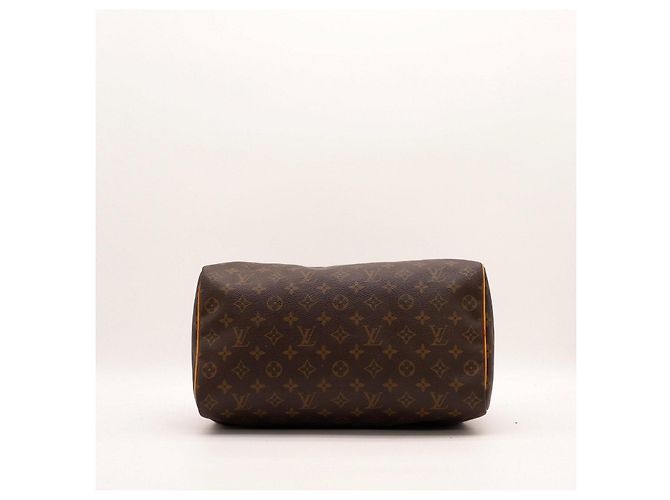 Borsa Louis Vuitton Speedy 30 Monogram Canvas Marrone Monogramma - vista 6