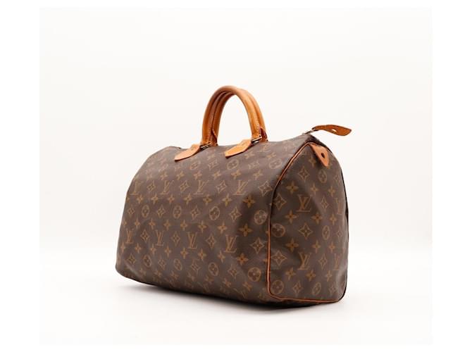 Borsa Louis Vuitton Speedy 30 Monogram Canvas Marrone Monogramma - vista 2