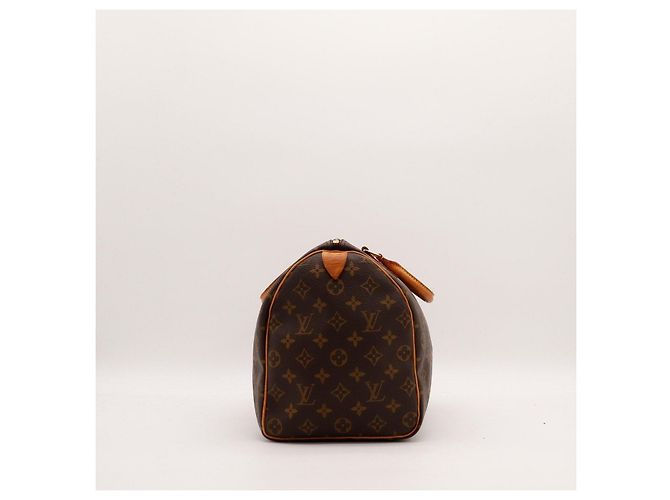 Borsa Louis Vuitton Speedy 30 Monogram Canvas Marrone Monogramma - vista 5