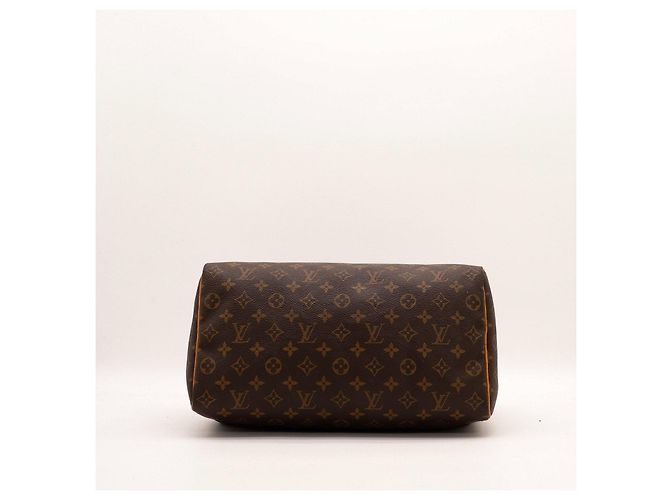 Borsa Louis Vuitton Speedy 30 Monogram Canvas Marrone Monogramma - vista 6