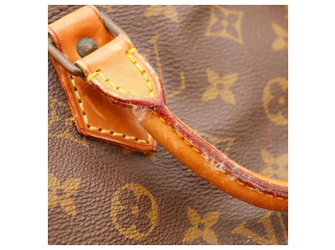 Bolsa Louis Vuitton Speedy 30 Monogram Canvas Marrom Monograma - vista 10