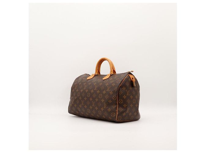 Borsa Louis Vuitton Speedy 30 Monogram Canvas Marrone Monogramma - vista 2
