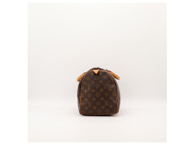 Borsa Louis Vuitton Speedy 30 Monogram Canvas Marrone Monogramma - vista 5