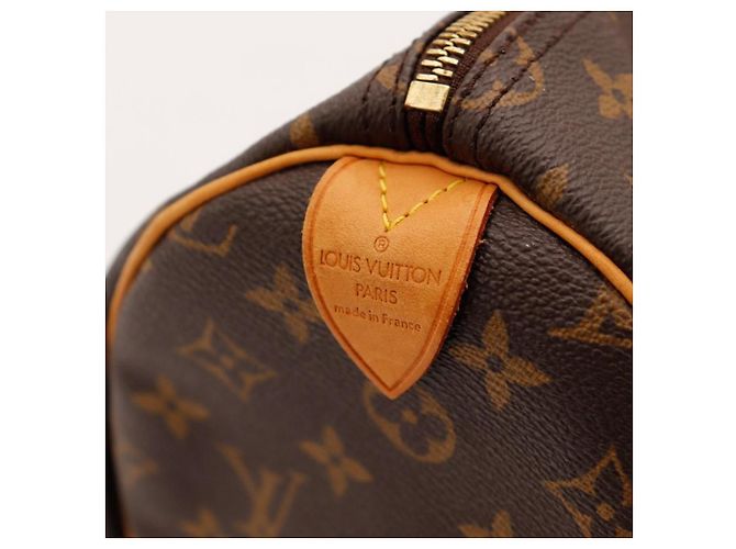 Borsa Louis Vuitton Speedy 30 Monogram Canvas Marrone - vista 10