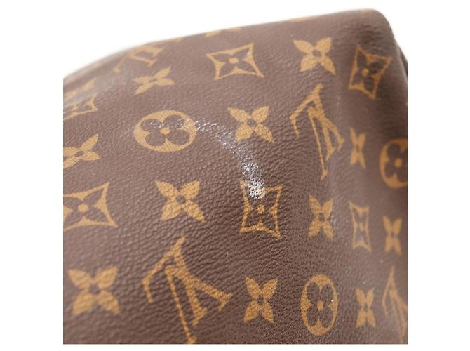 Borsa Louis Vuitton Speedy 30 Monogram Canvas Marrone - vista 12