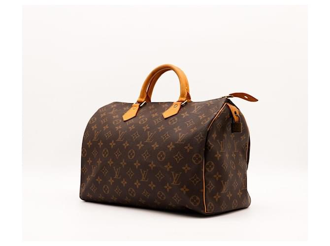 Borsa Louis Vuitton Speedy 30 Monogram Canvas Marrone - vista 2