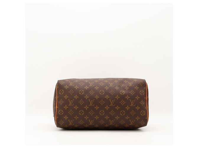 Borsa Louis Vuitton Speedy 30 Monogram Canvas Marrone Monogramma - vista 6