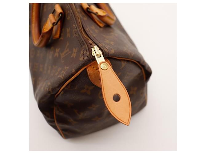 Borsa Louis Vuitton Speedy 30 Monogram Canvas Marrone - vista 10