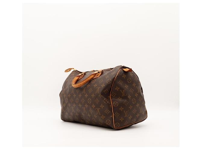 Borsa Louis Vuitton Speedy 30 Monogram Canvas Marrone - vista 5