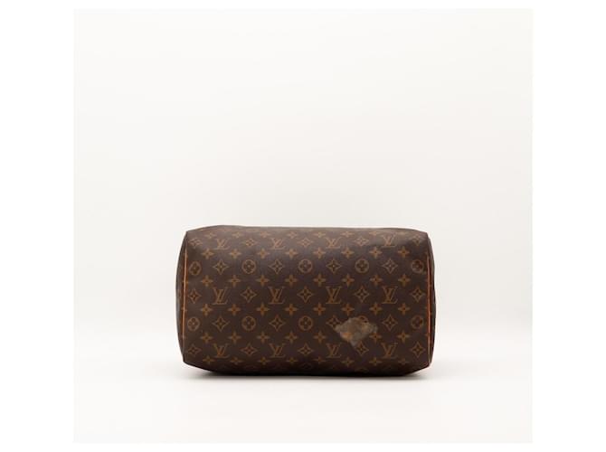 Borsa Louis Vuitton Speedy 30 Monogram Canvas Marrone - vista 6