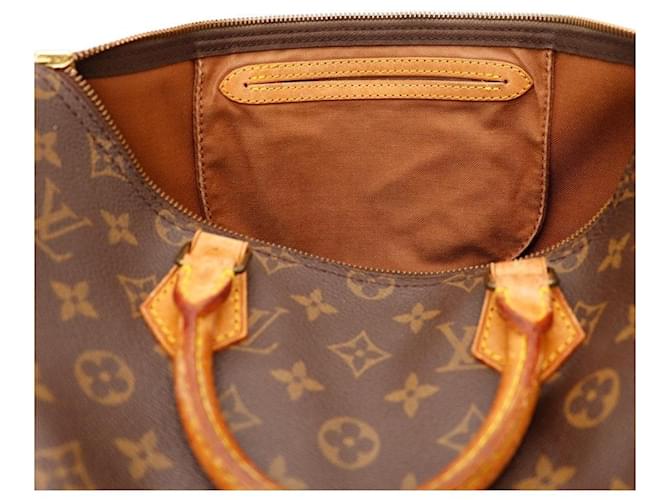 Borsa Louis Vuitton Speedy 30 Monogram Canvas Marrone - vista 7