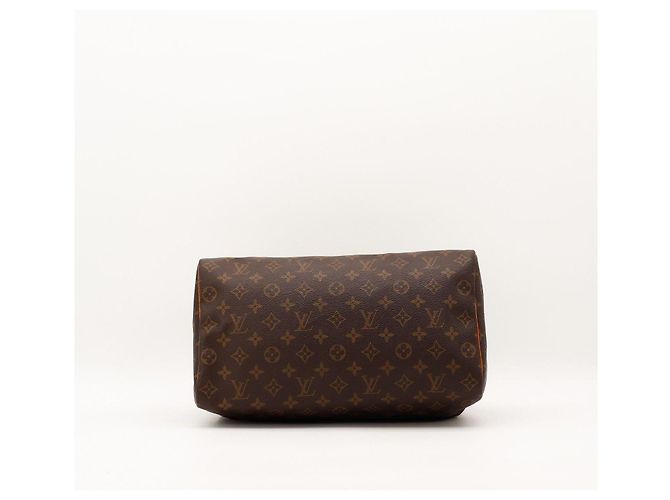 Borsa Louis Vuitton Speedy 30 Monogram Canvas Marrone Monogramma - vista 6