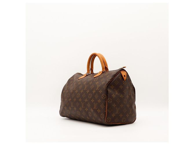 Borsa Louis Vuitton Speedy 30 Monogram Canvas Marrone Monogramma - vista 2