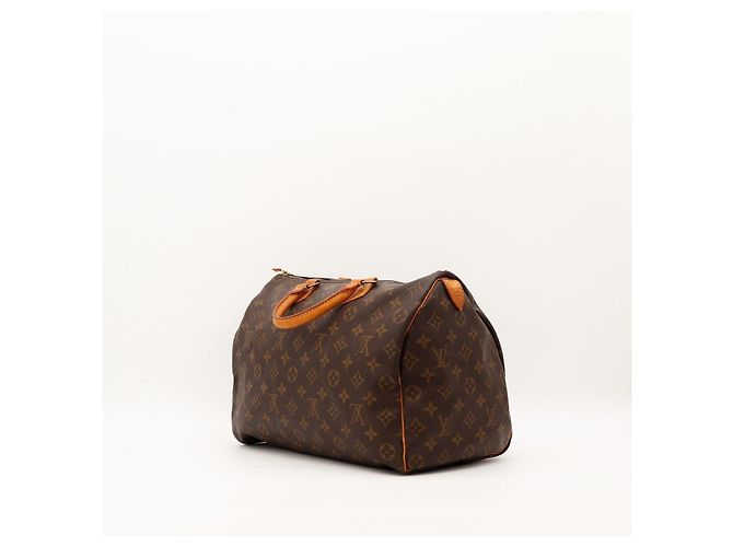 Borsa Louis Vuitton Speedy 30 Monogram Canvas Marrone Monogramma - vista 5