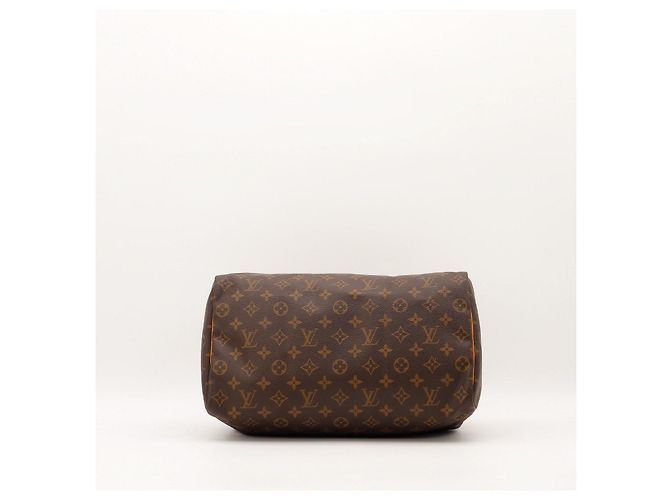 Borsa Louis Vuitton Speedy 30 Monogram Canvas Marrone Monogramma - vista 6