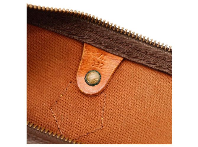 Borsa Louis Vuitton Speedy 30 Monogram Canvas Marrone - vista 8