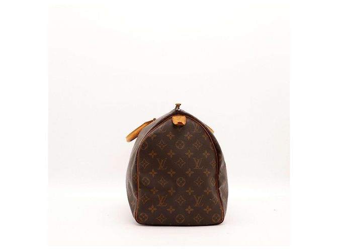 Louis Vuitton Speedy 35 Monogram Canvas Marrone Monogramma - vista 3