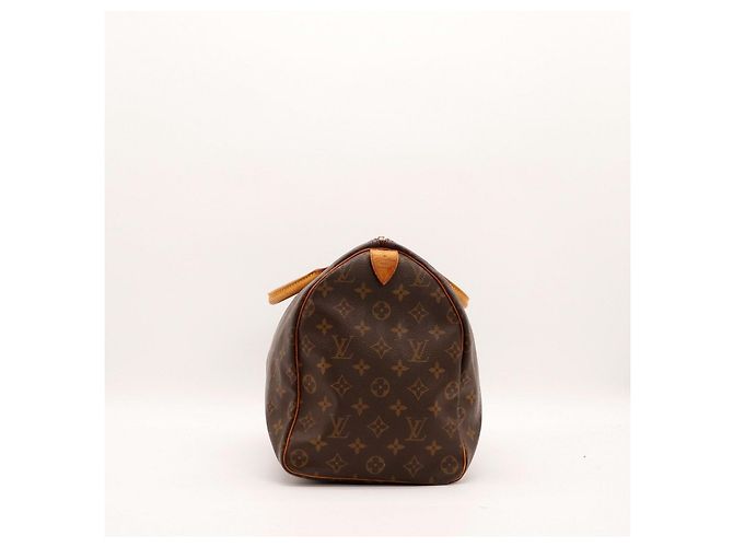 Louis Vuitton Speedy 35 Monogram Canvas Marrone Monogramma - vista 5