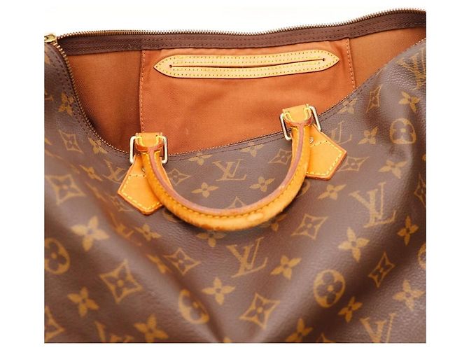 Louis Vuitton Speedy 35 Monogram Canvas Marrone Monogramma - vista 7