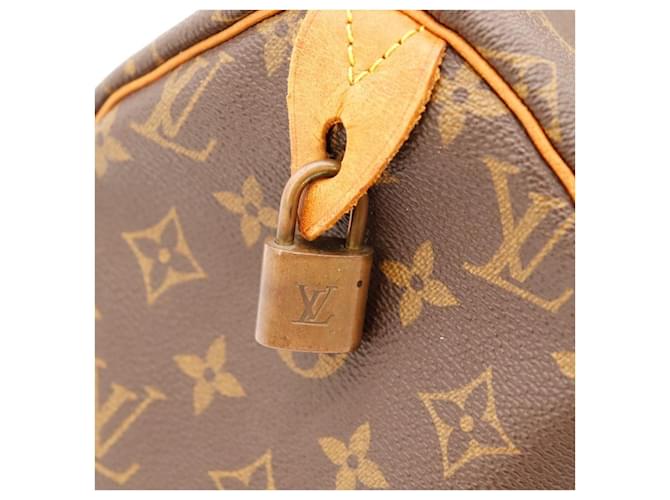 Louis Vuitton Speedy 35 Monogram Canvas Marrone Monogramma - vista 10