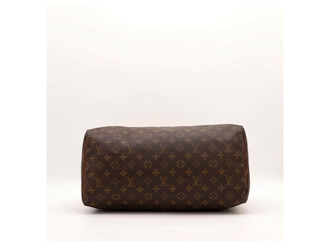Louis Vuitton Speedy 35 Monogram Canvas Marrone Monogramma - vista 6