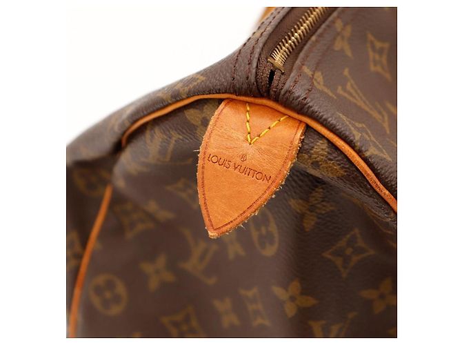 Borsa Louis Vuitton Speedy 35 Monogram Canvas Marrone - vista 10