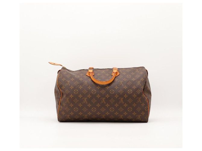 Borsa Louis Vuitton Speedy 35 Monogram Canvas Marrone - vista 4