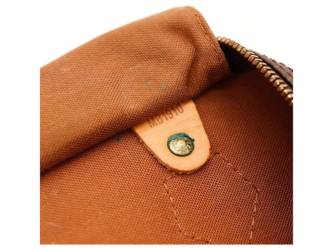 Borsa Louis Vuitton Speedy 35 Monogram Canvas Marrone - vista 7