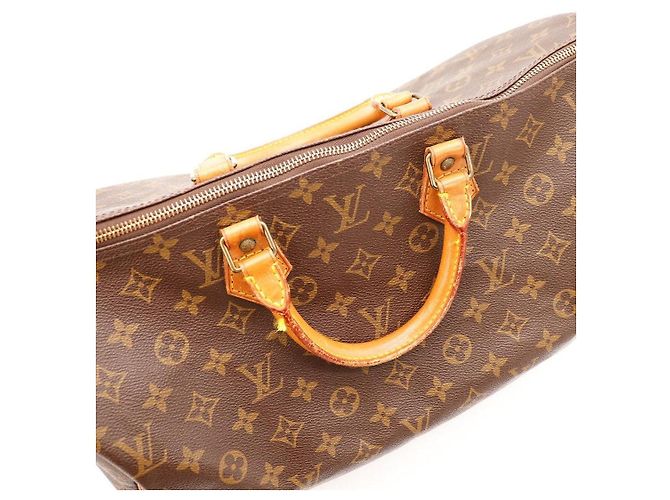Borsa Louis Vuitton Speedy 35 Monogram Canvas Marrone - vista 8