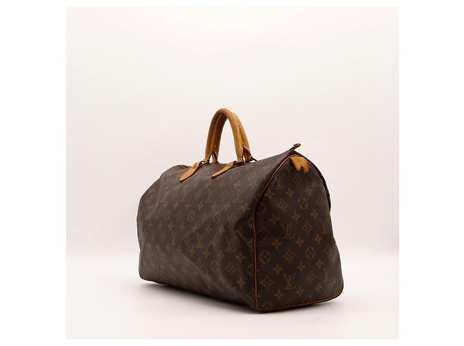 Borsa Louis Vuitton Speedy 30 Monogram Canvas Marrone - vista 2