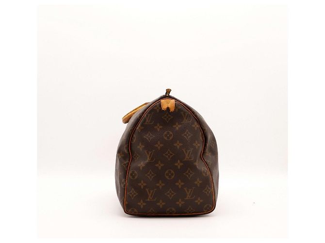 Borsa Louis Vuitton Speedy 30 Monogram Canvas Marrone - vista 3