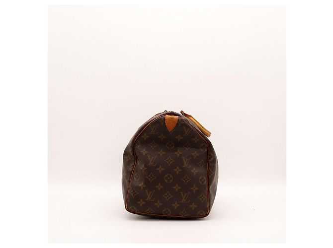 Borsa Louis Vuitton Speedy 30 Monogram Canvas Marrone - vista 5