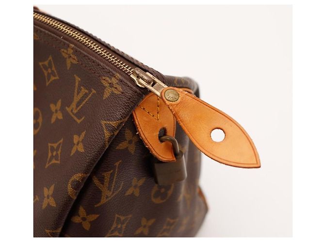 Louis Vuitton Speedy 30 Monogram Canvas Marrone Monogramma - vista 10