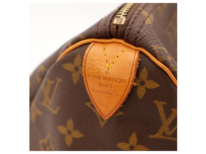 Louis Vuitton Speedy 30 Monogram Canvas Marrone Monogramma - vista 11